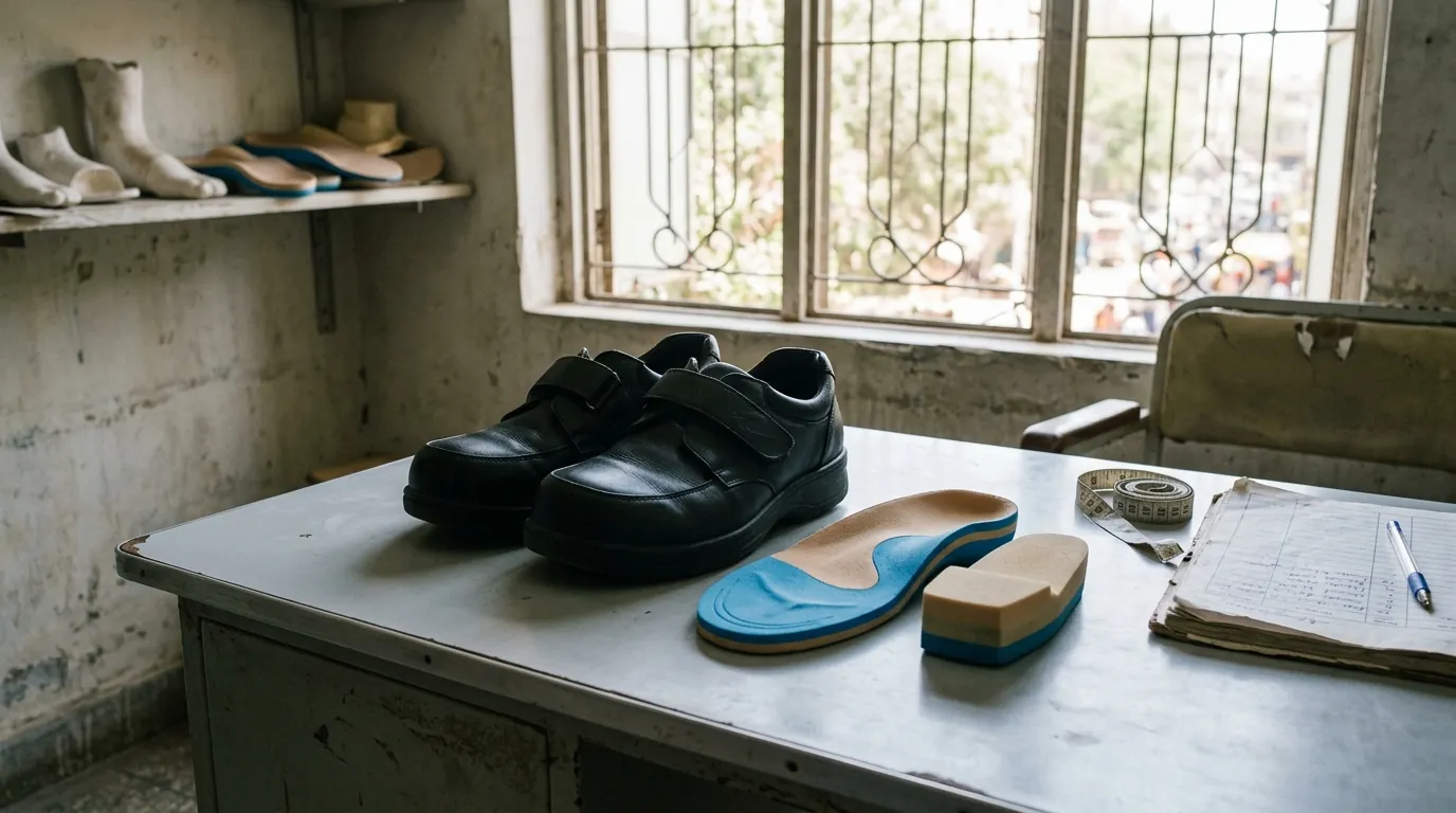 Extra-depth diabetic shoes with a moulded insole and toe filler